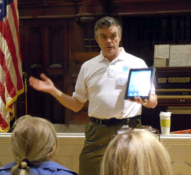 Clark at Networking Tues