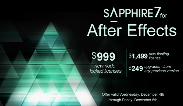 Sapphire7 promotion pricing